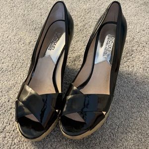 Michael Kors open toe wedge